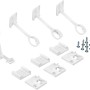 Reer Schrank- und Schubladensicherung 3er Set mit Montagehilfe und Schrauben.