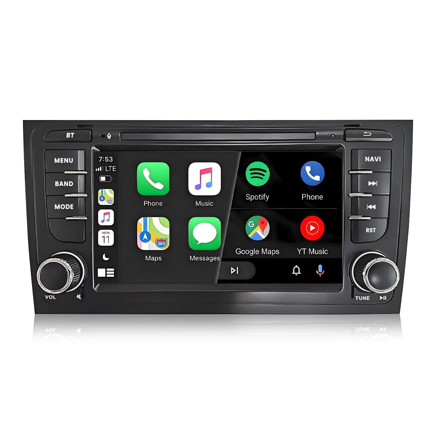 Junsun Autoradio Für Audi A6 S6 Rs6 1997-2016