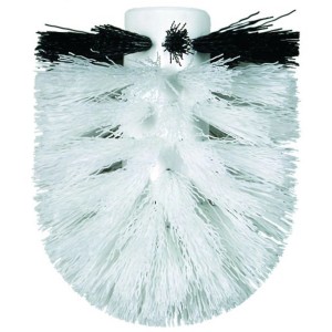 Spirella WC-Bürstenkopf, Ø 7,2 cm, weiß. Ersatzkopf für diverse Spirella WC-Bürsten Serien.