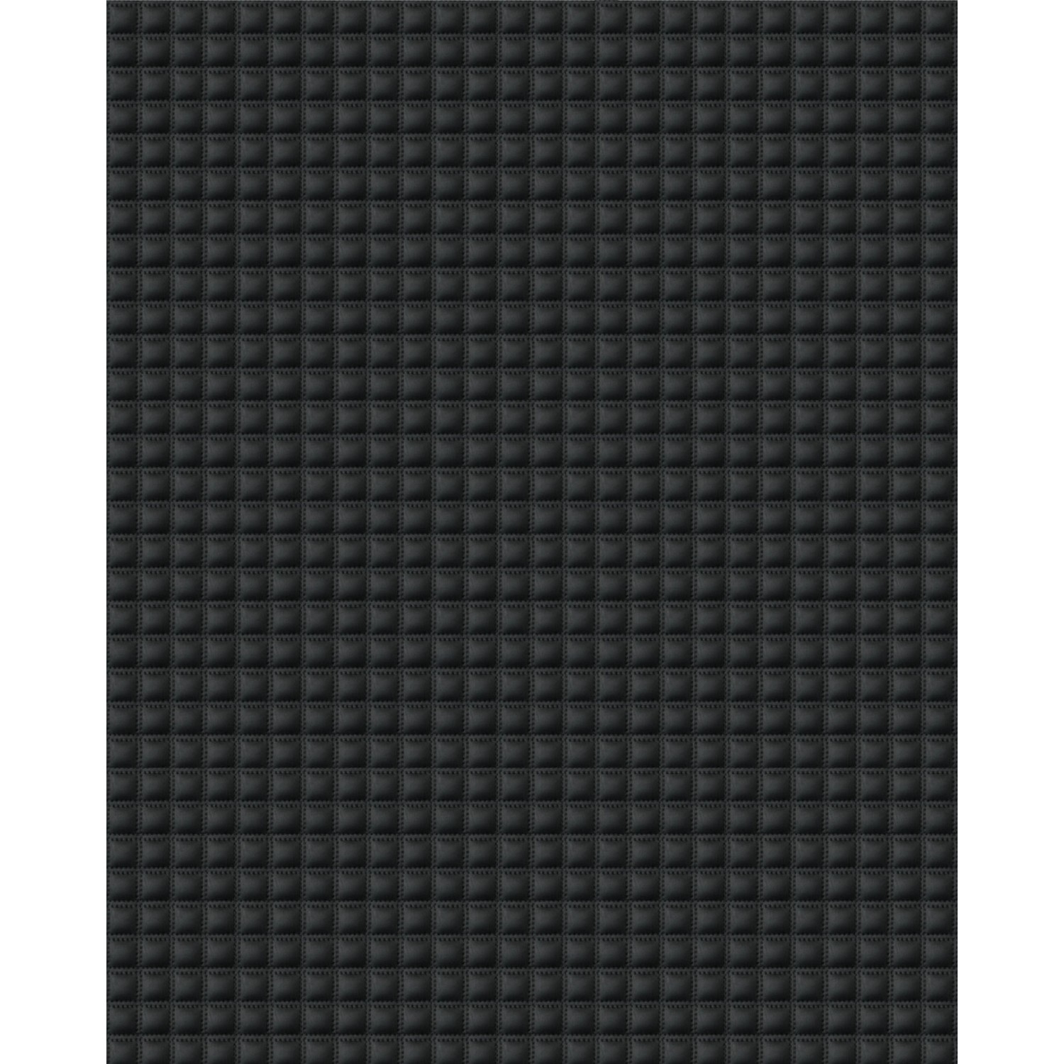 WALLFACE 15032 QUADRO Design Wandpaneel Leder Quadrat 3D Dekor Schwarz 2600 günstig online kaufen