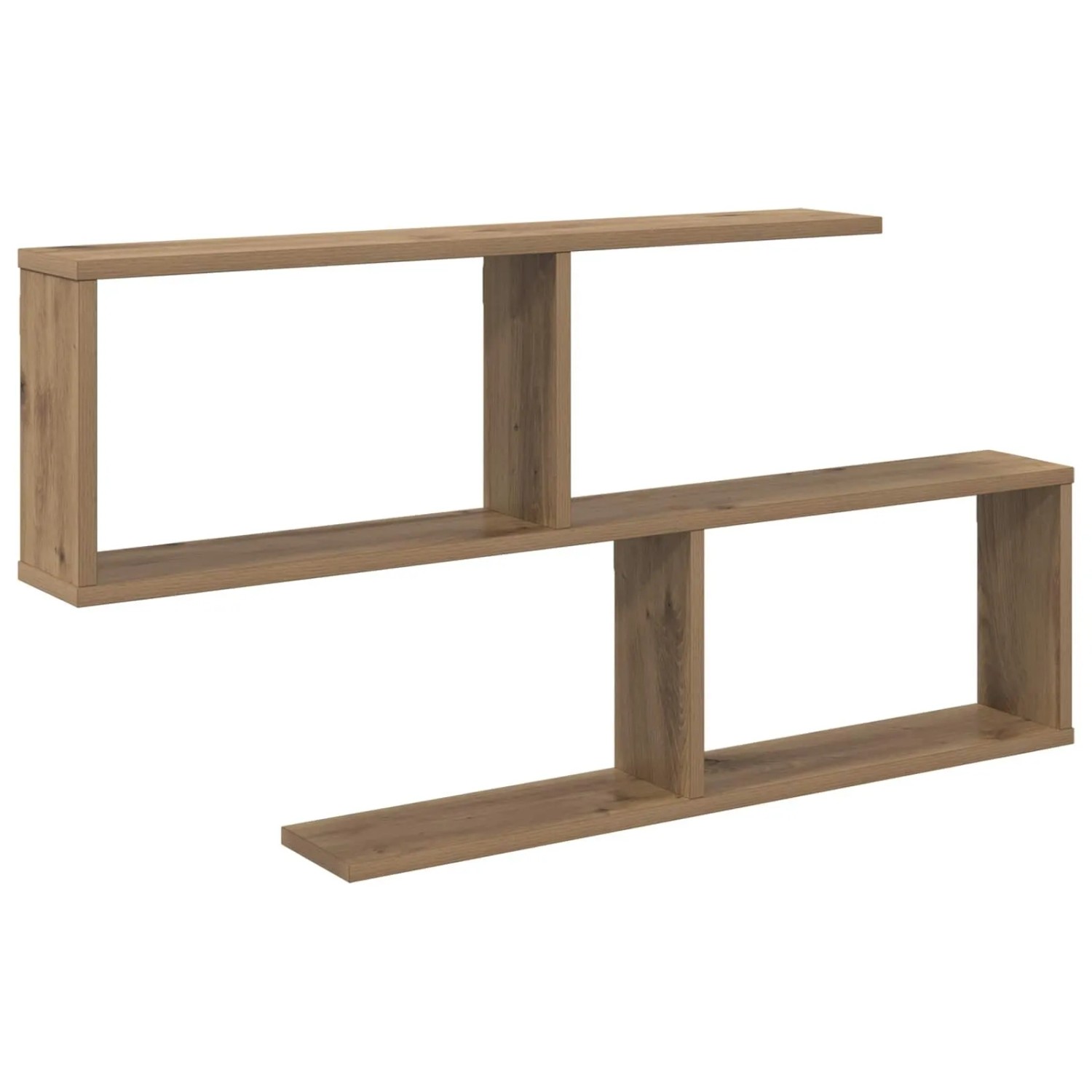 vidaXL Wandregal Artisan-Eiche 100 x 12 x 50,5 cm Holzwerkstoff 8012275
