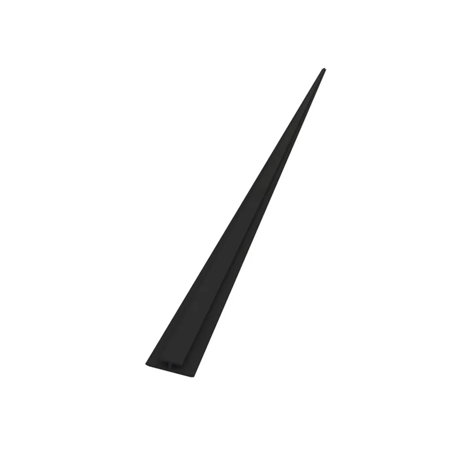 Duschparadies Dekowand Duschrückwand Zubehör Montage Aluminium Profile Montagezubehör 210cm Schwarz Profil Hx1