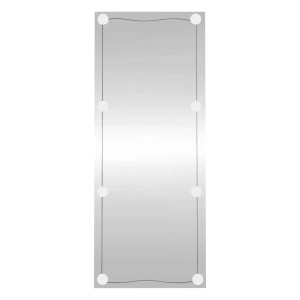 vidaXL Wandspiegel mit LED-Leuchten 40x100 cm Glas Rechteckig 3189154