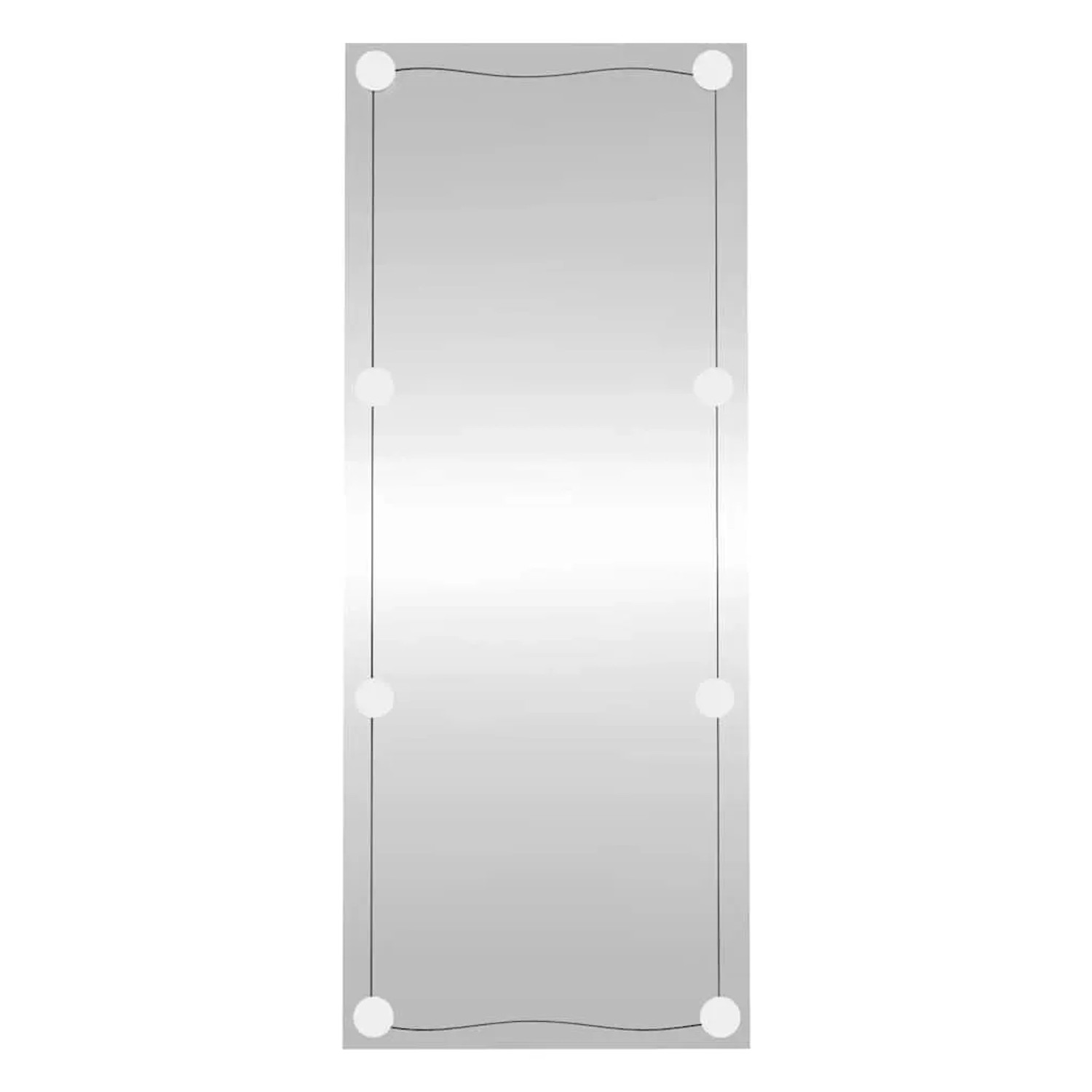 vidaXL Wandspiegel mit LED-Leuchten 40x100 cm Glas Rechteckig 3189154 günstig online kaufen