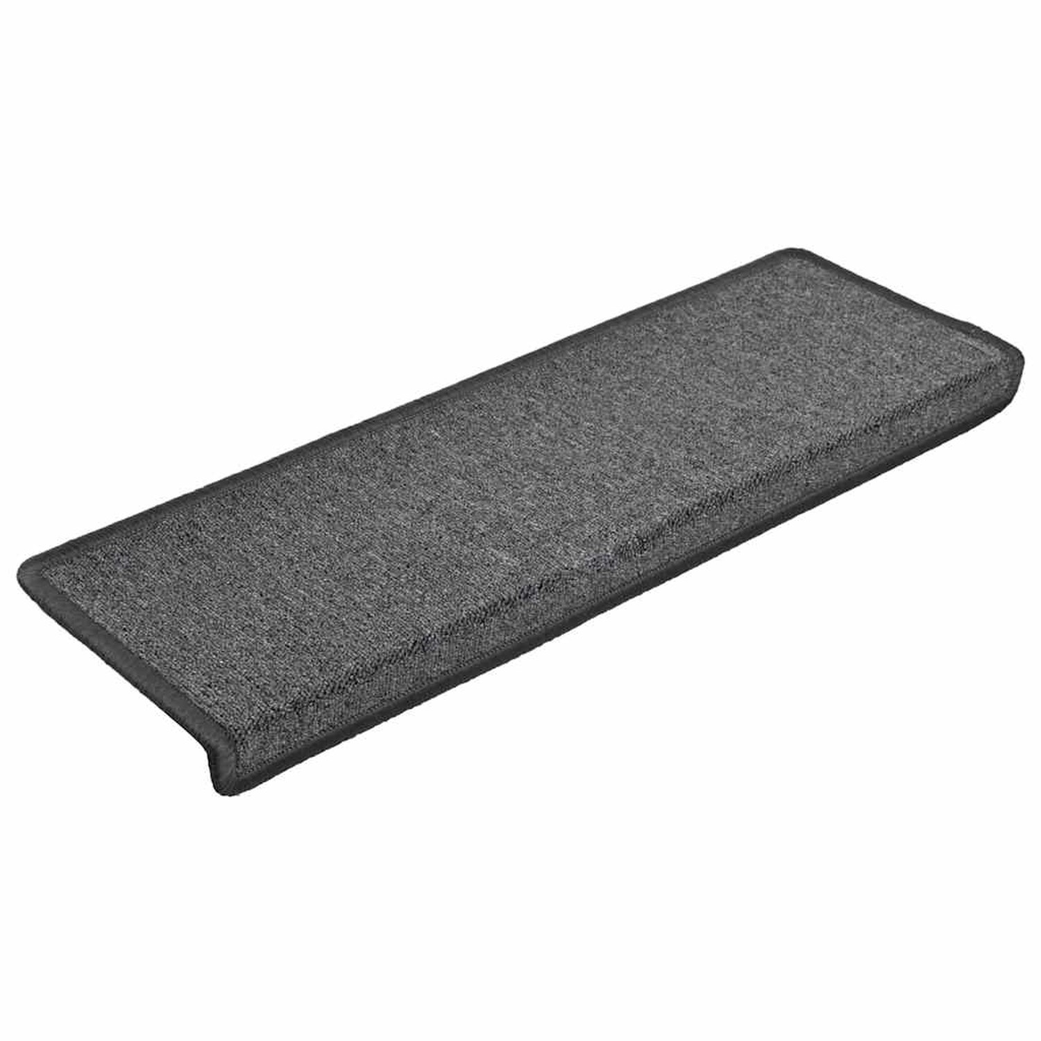 vidaXL Stufenmatten 30 Stk 65x21x4 cm Dunkelgrau Rechteckiger Rand 3365766 günstig online kaufen