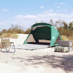 vidaXL Strandzelt 2 Personen Seegrün Wasserdicht 4009579
