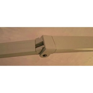 MCW Elektrische Kassettenmarkise H122 4x3m Polyester Creme