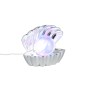 Reality LED Tischleuchte Shelly in Muschelform mit RGB Farbwechsel.