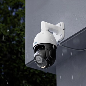 Reolink Überwachungskamera P840 Intelligente 4K PTZ PoE-Kamera mit 5-Fach Optischem Zoom und Auto-Tracking