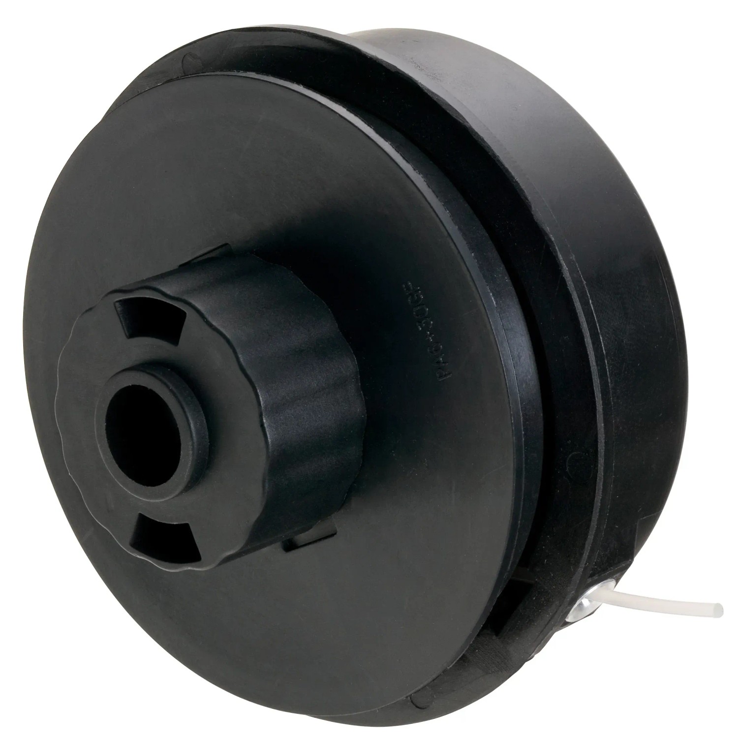Schwarze LUX Ersatzspule T 400 Doppelfaden für Rasentrimmer, 2,5 mm x 10 m.