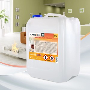 Kanister Flambiol Bioethanol 96,6% Premium, 9 x 10l für Ethanolkamin.