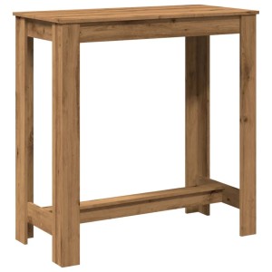 vidaXL Bartisch Artisan-Eiche 102x50x103,5 cm Holzwerkstoff 854417