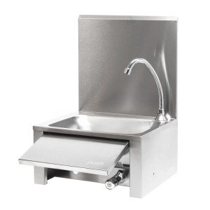 Xpotool Gastro Waschbecken Edelstahl Handwaschbecken Quadratisch Spülbecken