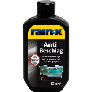 Rain-X Anti Beschlag 200ml Flasche für klare Sicht im Auto & Bad. Frostschutz für Scheiben und Spiegel.