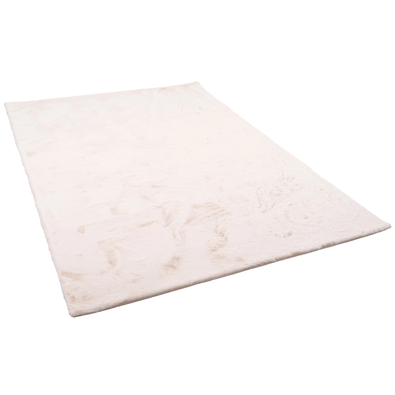 Pergamon Luxus Super Soft Fellteppich Plush Creme 160x230cm günstig online kaufen