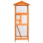 vidaXL Vogelkäfig 68x62x166 cm Massivholz Fichte 171457_3