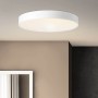 Weiße, runde LED-Deckenleuchte Slimline, Ø 49 cm, für Innenräume. Dimmbar und mit CCT-Technologie.