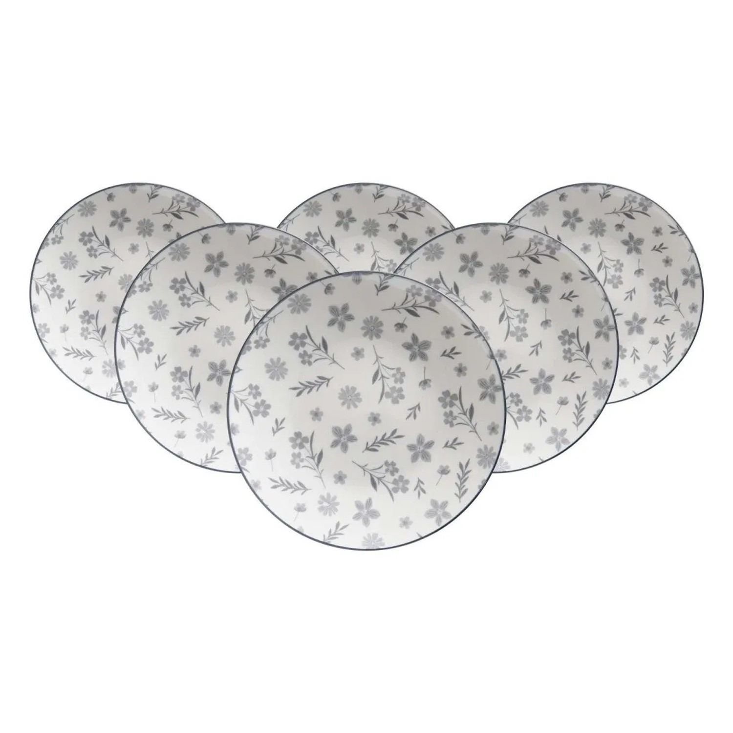 Ritzenhoff & Breker Sendai Suppenteller 20 cm 6er Set Blume