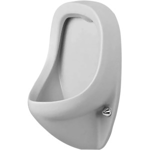 Duravit Wandurinal Ben, weiß, mit Zulauf hinten und Absaugung für eine komfortable und wassersparende Reinigung.