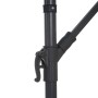 MCW Ampelschirm Terni Ø 3m Neigbar Türkis-Blau mit Ständer_6