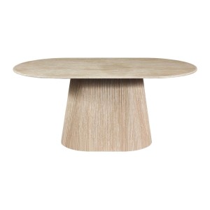 Vente-unique Esstisch Tifuli Beige 200 cm