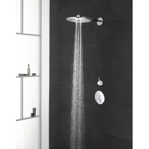 Grohe Euphoria 260 Kopfbrause Chrom mit 3 Strahlarten im Duschbereich.
