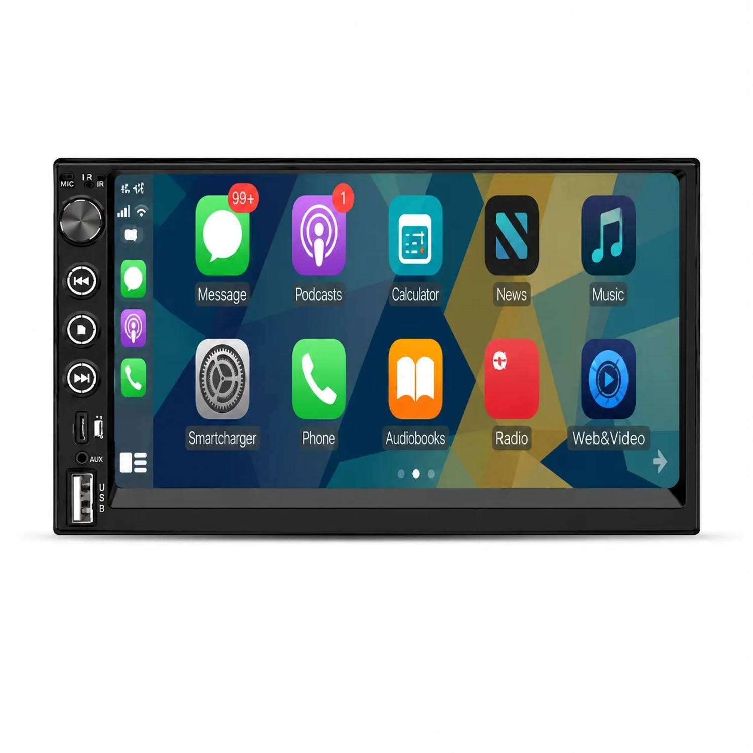 Image of Junsun 2 DIN Carplay Display 7 Zoll