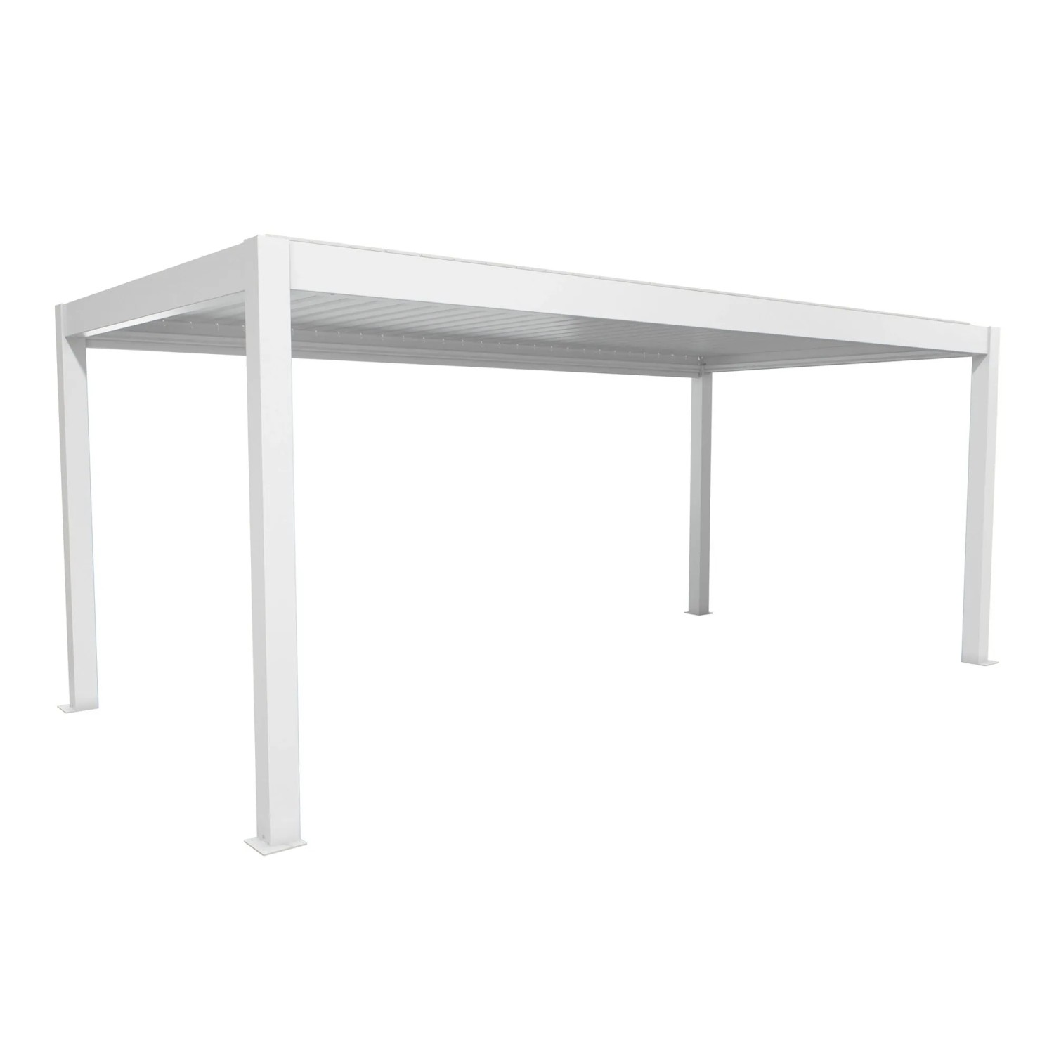 Biohort Pergola 6 m x 3 m Weiß