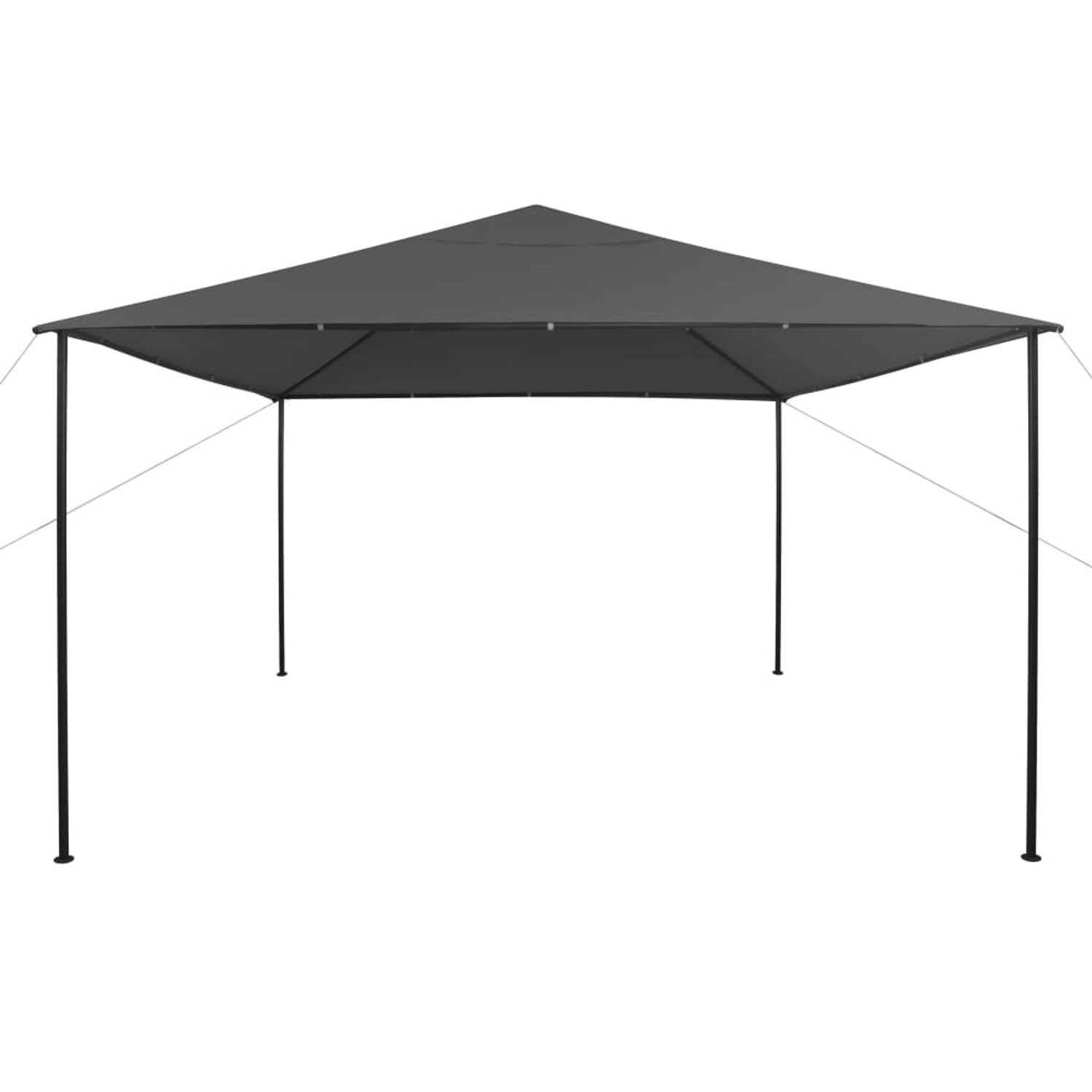 vidaXL Pavillon 4x4x3 m Anthrazit 180 g/m2