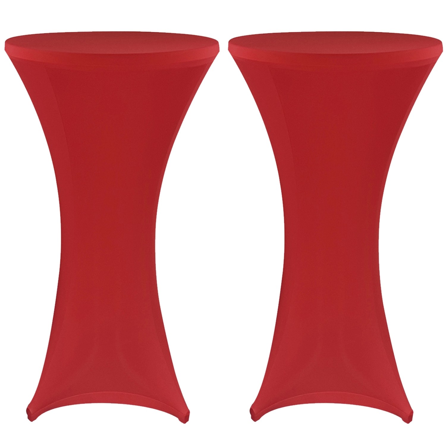 NYVI Stehtischhusse 2er 60-65 x 110-120 cm Rot günstig online kaufen