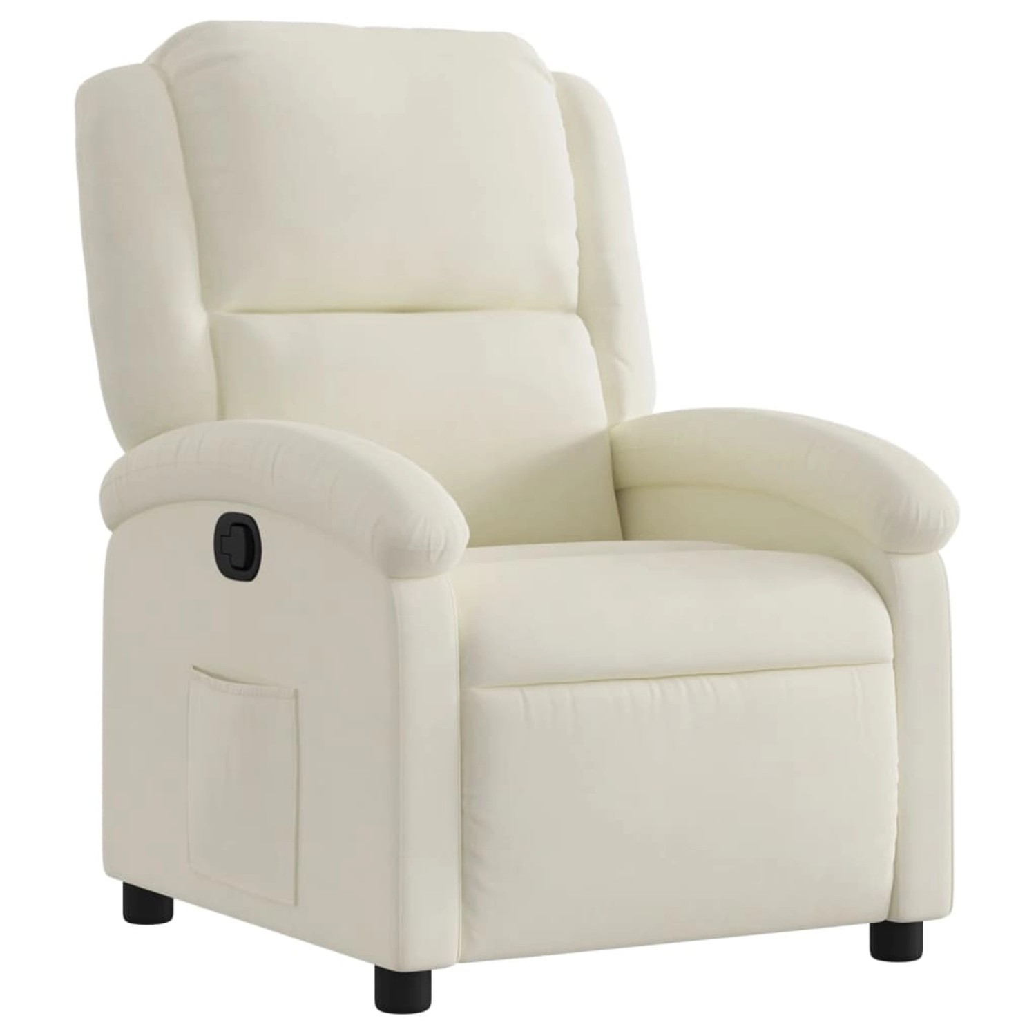 vidaXL Relaxsessel Creme Samt 371806 günstig online kaufen