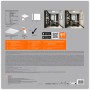 Ledvance Smart+ WiFi Panelleuchte Planon, rahmenlos, tunable white, 45x45 cm. Intelligente Deckenleuchte mit Funkel-Effekt.