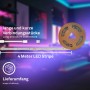 Briloner LED-Band Erweiterung: 4 m RGB/W Streifen, Verbinder und Rolle. Für flexible Lichtgestaltung.
