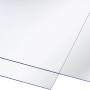 Transparente Polystyrol-Platte, 2,5 mm stark, für Innenanwendungen und DIY-Projekte.