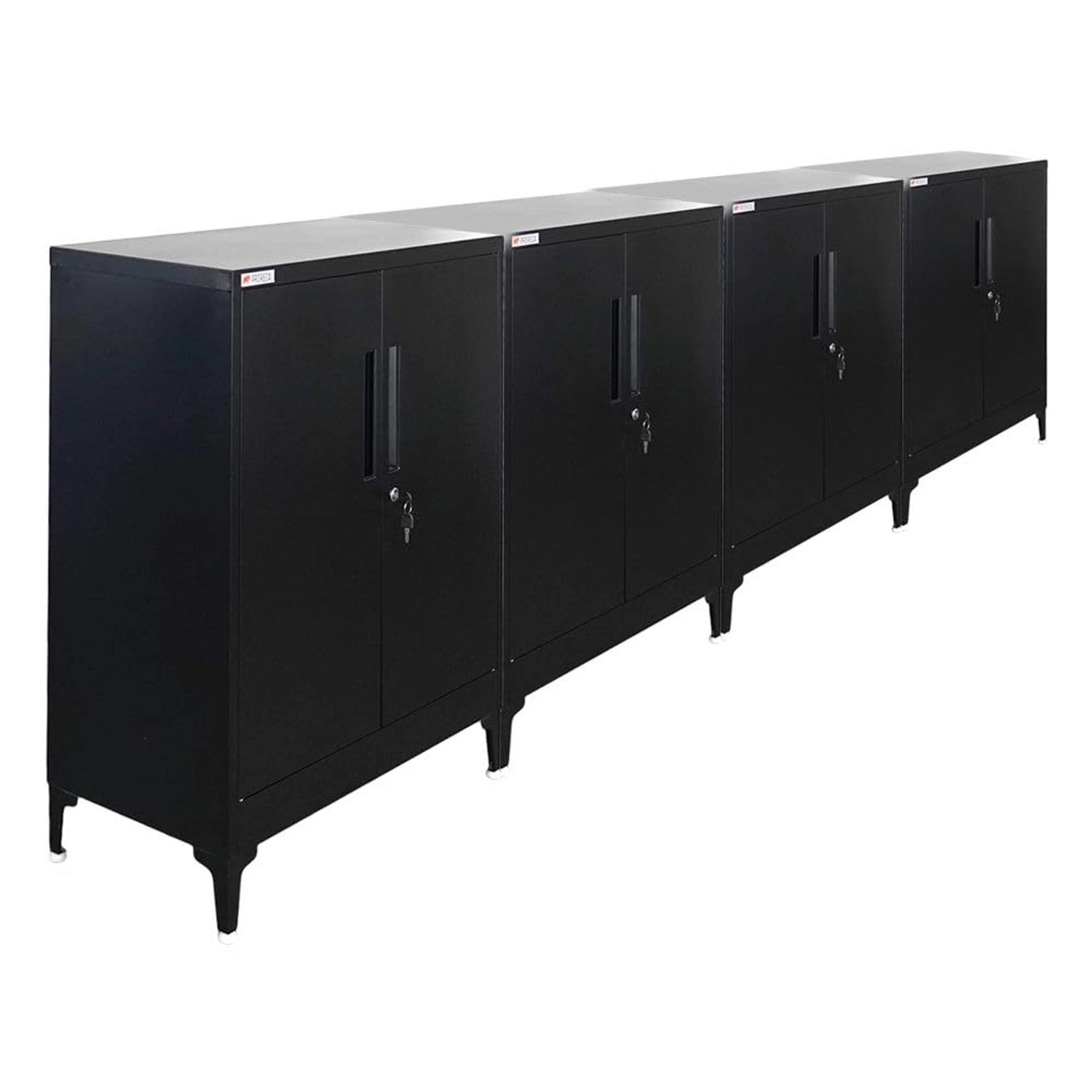 PROREGAL MegaDeal 4x Flügeltürenschrank ELEPHANT Mit Beinen & 2 Türen Absch günstig online kaufen