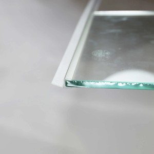 Breuer Dichtprofil Vertikal für Panorama Dusche, 6 mm Glasstärke, transparente Dichtung.