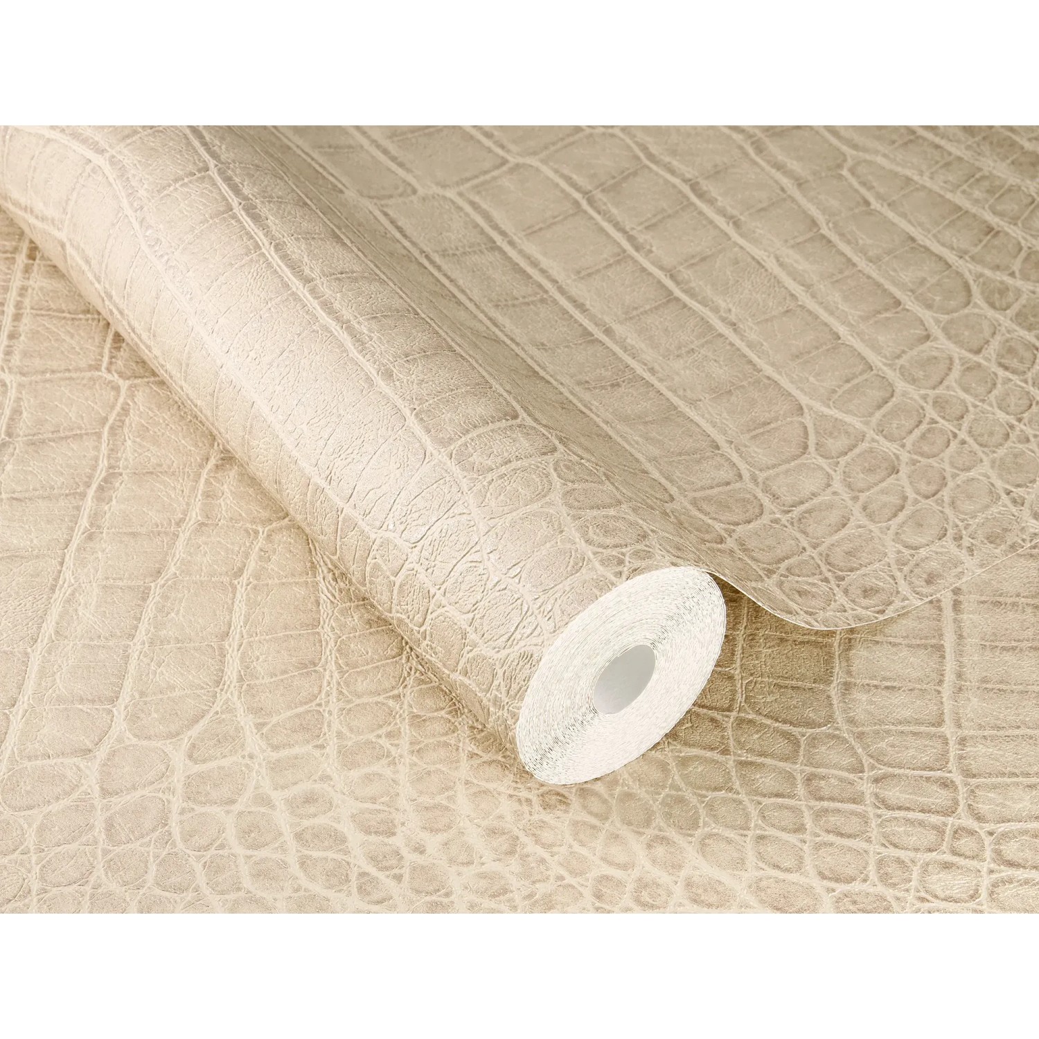 Rasch Vliestapete African Queen III Krokodil Hellbeige 10,05 x 0 
