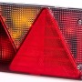 Stema Multipoint IV Rückleuchte links für Autoanhänger, mit Blink-, Brems-, Schlusslicht und Rückstrahler.