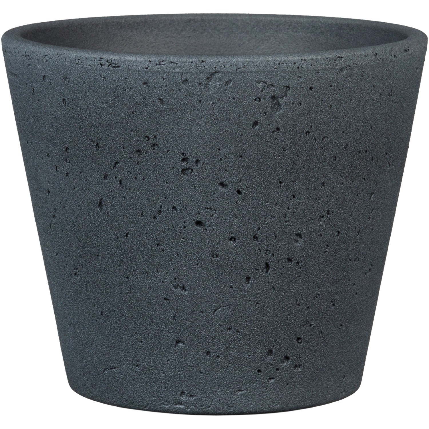 Scheurich Übertopf Roca 701 Ø 13 cm Dark Stone