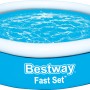 Blauer Bestway Fast Set Aufstellpool, rund, Ø 183 cm. Quick-Up Pool ohne Pumpe.