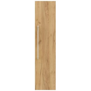 Posseik Hochschrank Levana, Eiche Gold, Bad-Einbauschrank mit Griff.