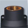 Detailaufnahme: Druckanschluss mit Messingeinsatz der Einhell Tiefbrunnenpumpe GC-DW 1300 N.