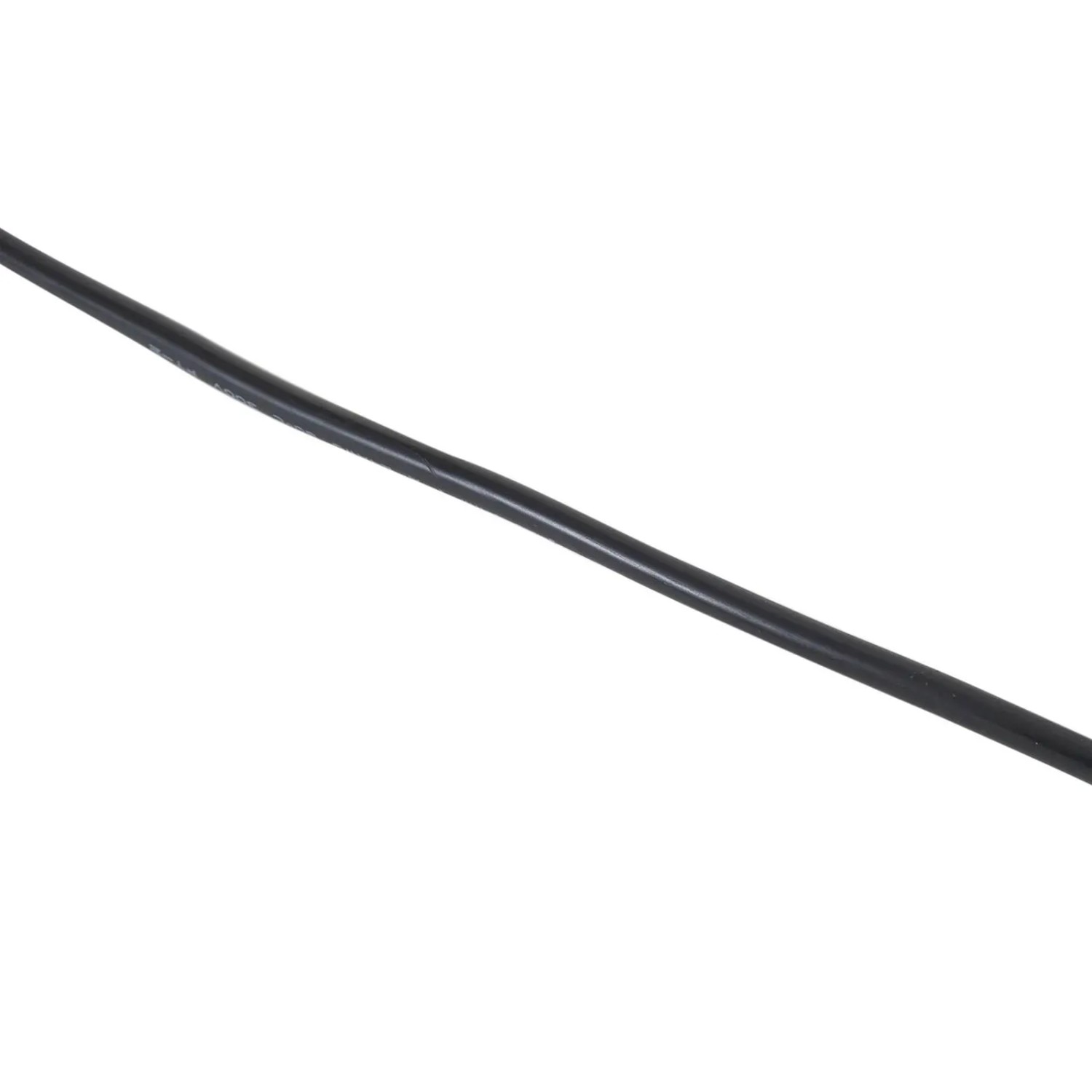Detailaufnahme des schwarzen Kabels der Lindby LED Stehlampe Pajaro.