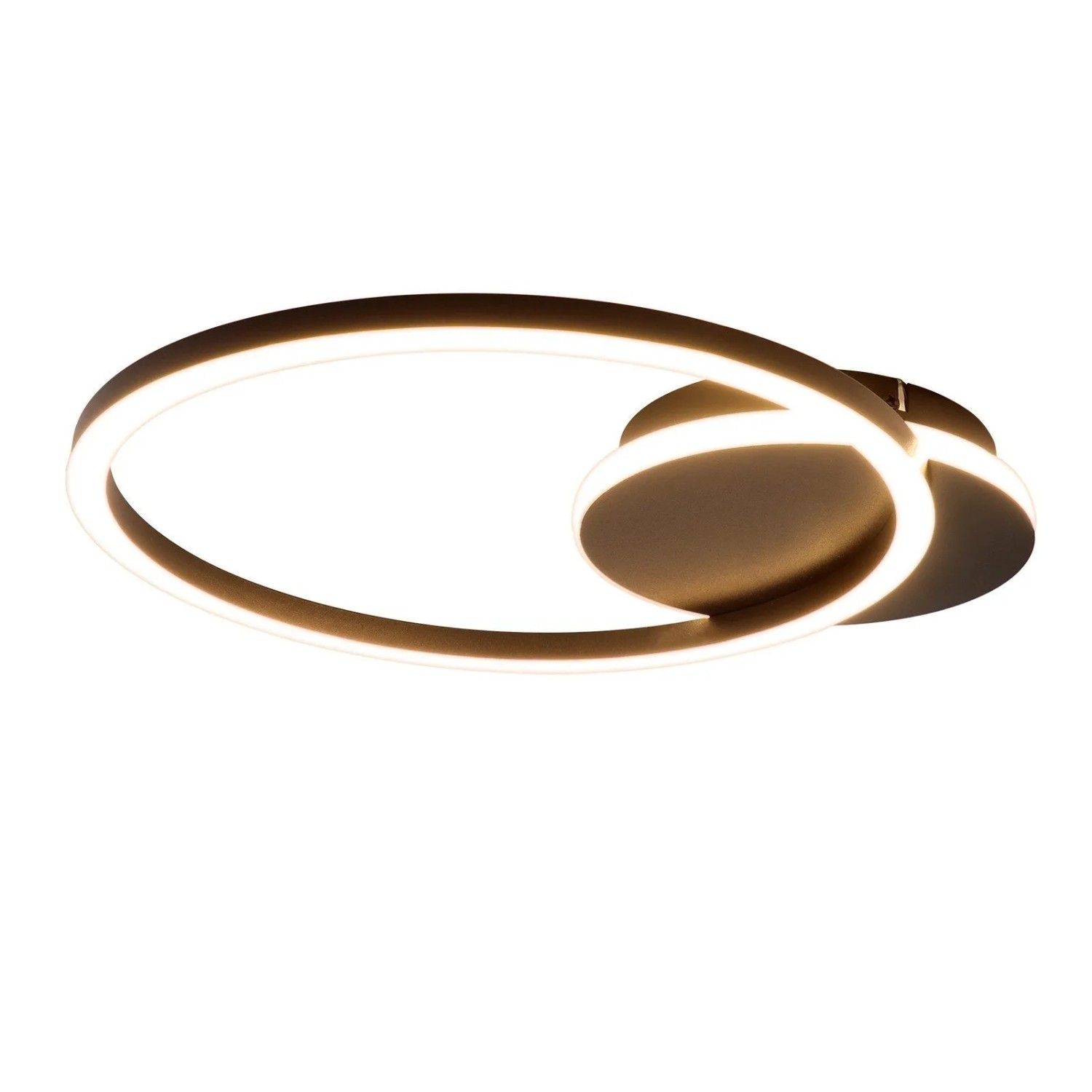 NETTLIFE LED Deckenleuchte aus Metall L35Schwarz
