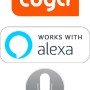 Logos für Tuya, Alexa und Sprachsteuerung für Heissner Aqua Craft Smart Teichpumpe.