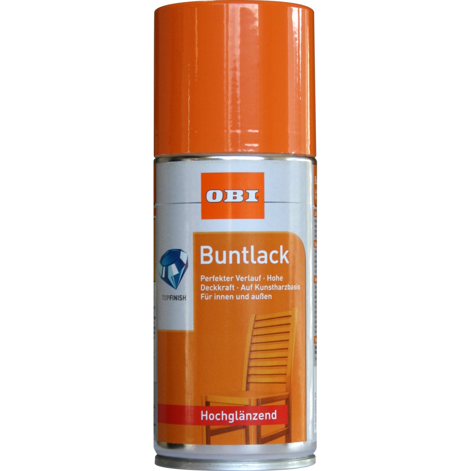 OBI Buntlack Spray RAL 2003 Pastellorange hochglänzend 150 ml