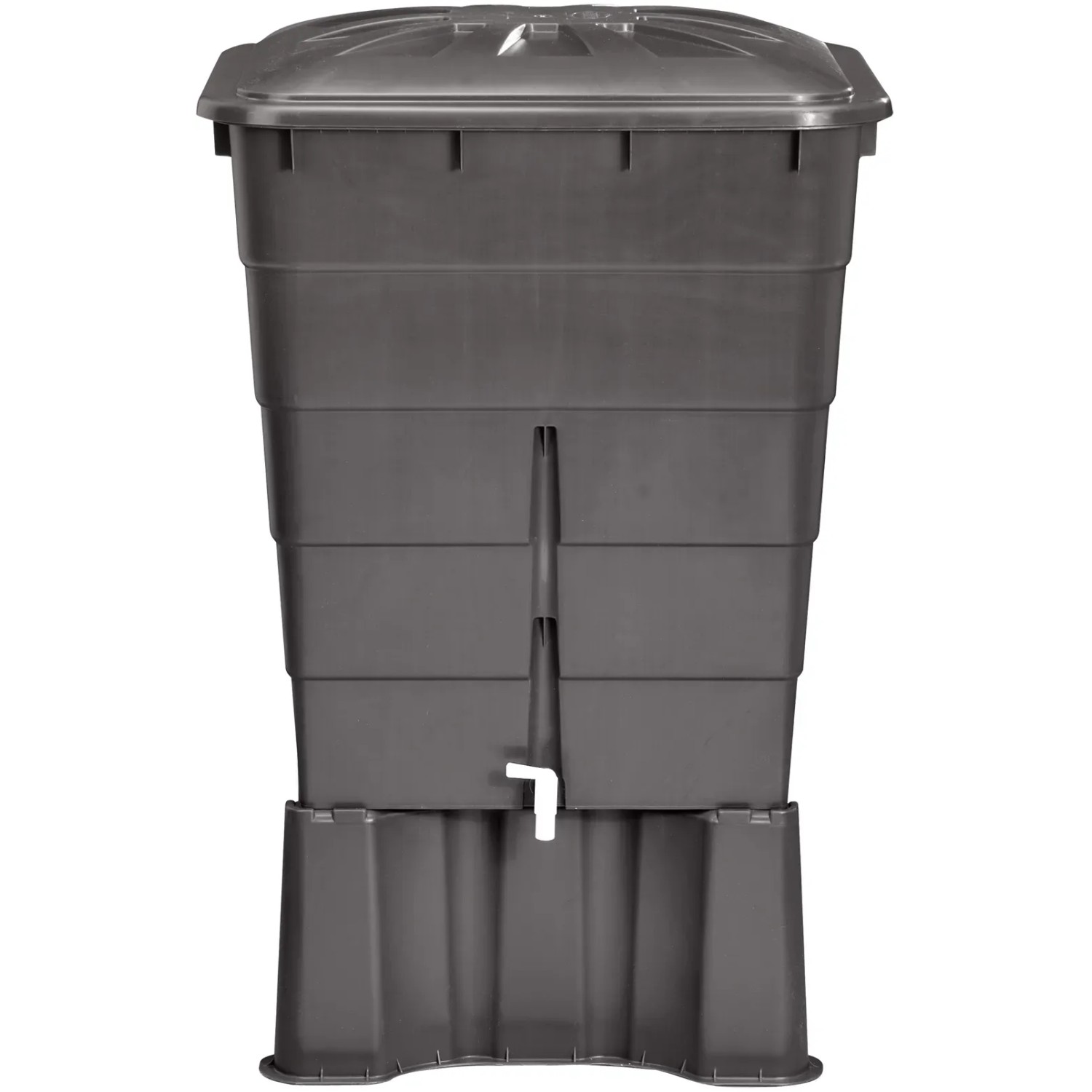 Garantia Regenwassertonne eckig 300 l mit Deckel & Hahn Graphitgrau kaufen bei OBI