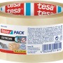 Tesa Pack Extreme, transparentes Paketband, 50m x 5cm, für starkes Verkleben von schweren Paketen.