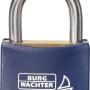 Burg Wächter Vorhangschloss Yacht 460 NI 40, blau, mit Edelstahl-Bügel.