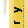 Graue Acryl Kartusche (310ml) von CMI für Fugen und Risse im Innenbereich.